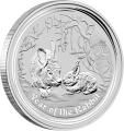 1 KG  Silbermünze LUNAR II Hase 2011